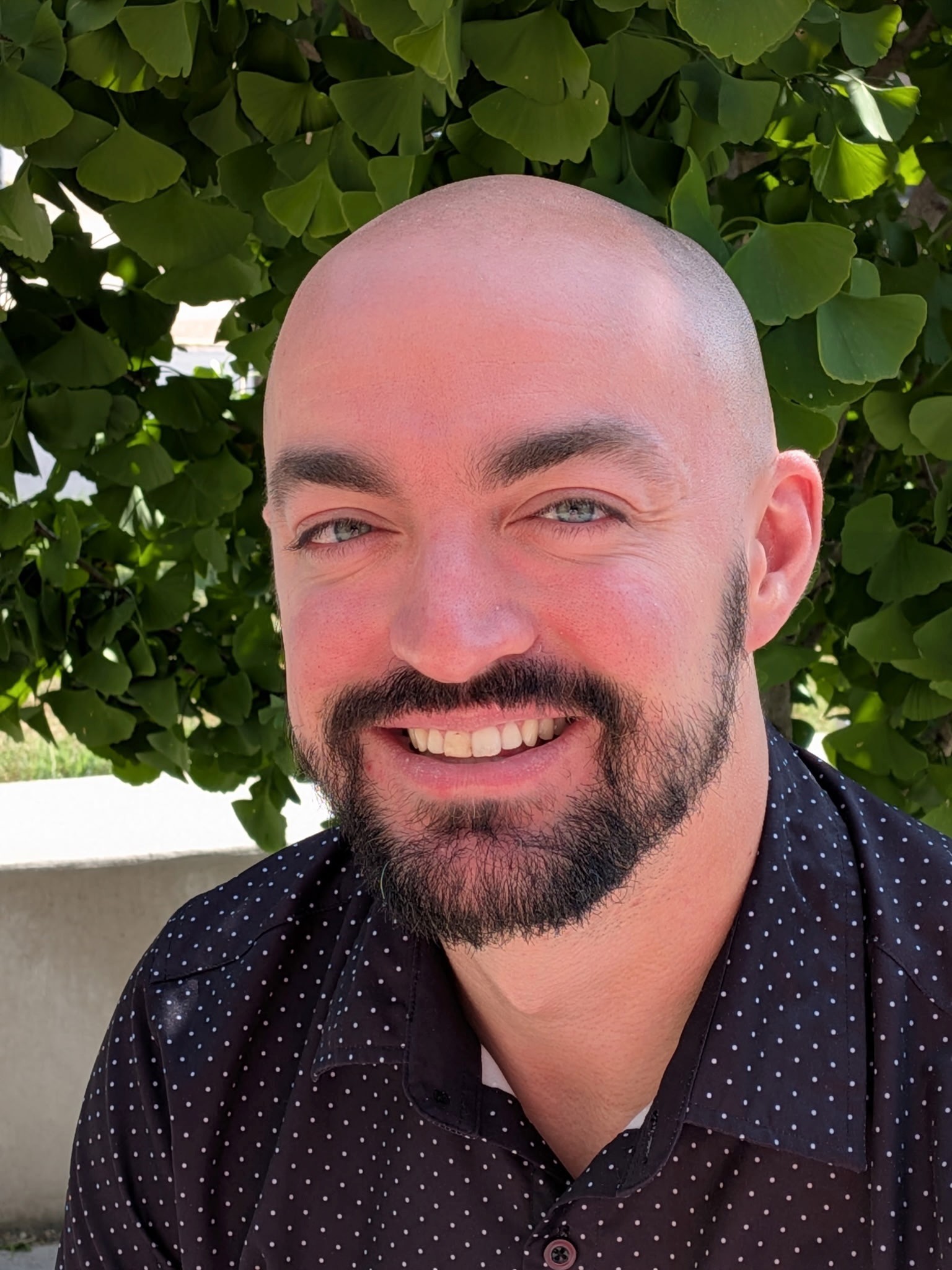 Headshot of Parker Johnson, Soundcheck's audio engineer in residence